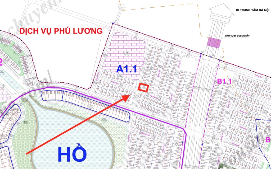 bán biệt thự thanh hà a1.1 lô góc